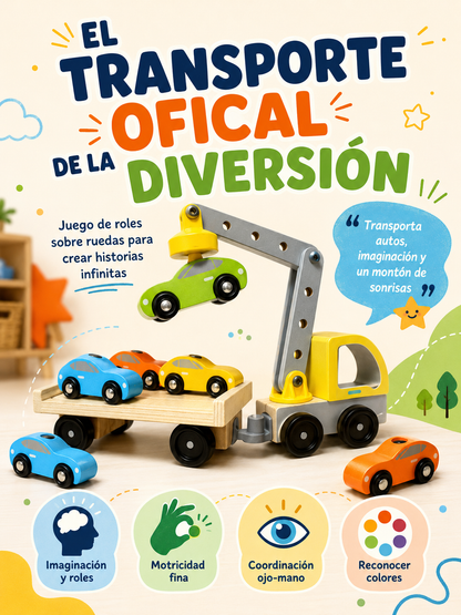 PEKE- CAMIÓN TRANSPORTADOR DE VEHICULOS