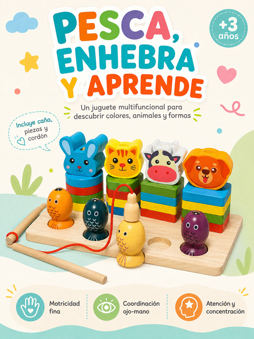 PEKE- MULTIFUNCIONAL DE PESCA Y ENHEBRADO
