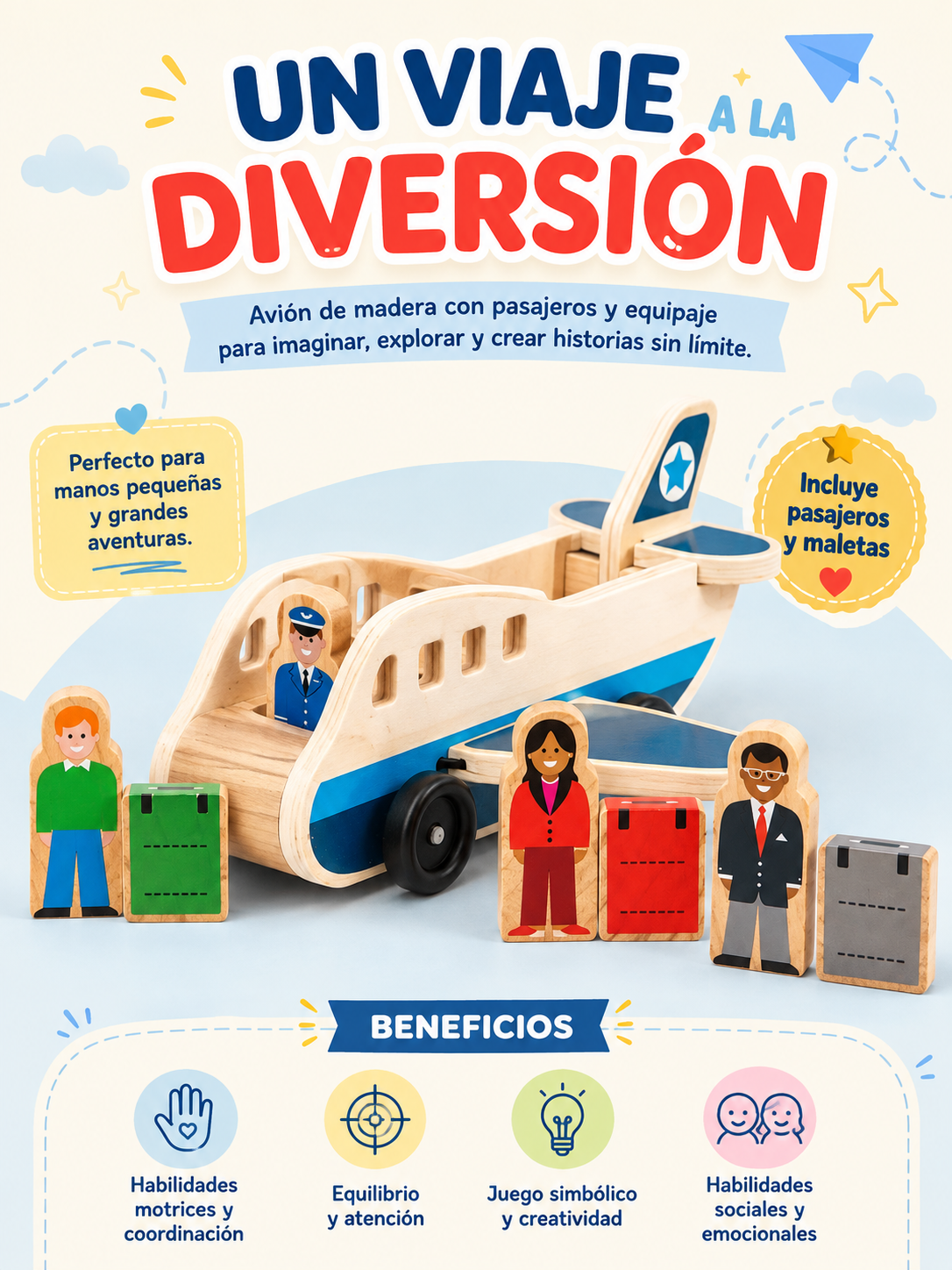 Peke-AVIÓN CON PASAJEROS