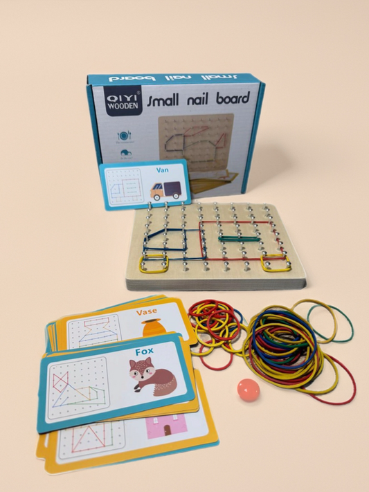 PEKE- TABLERO DIDÁCTICO CON ELASTICOS