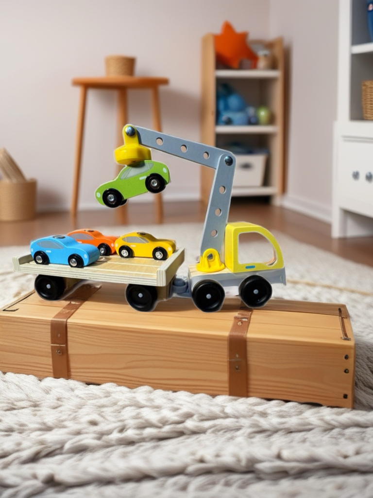 PEKE- CAMIÓN TRANSPORTADOR DE VEHICULOS